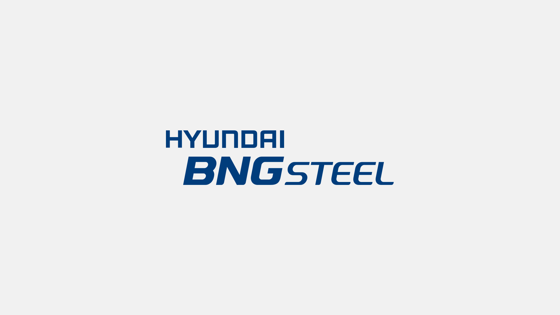 Hyundai BNG STEEL logo