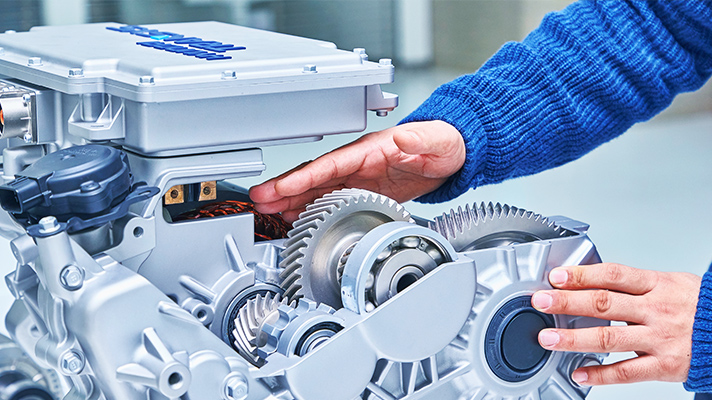 The new 3-in-1 EV powertrain system