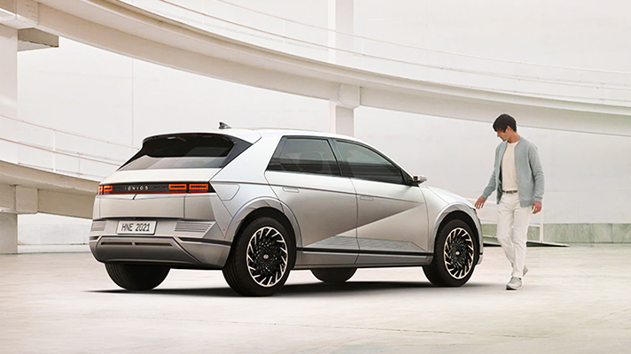 Side view of Hyundai IONIQ 5