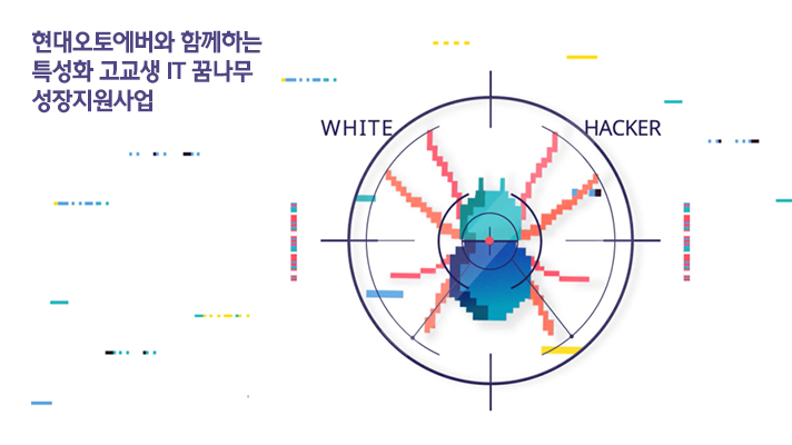 Hyundai auto ever white hacker training poster