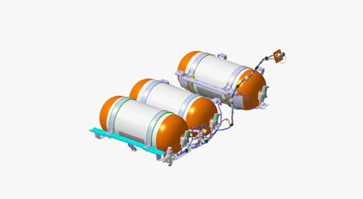 Hydrogen tank of FCEV