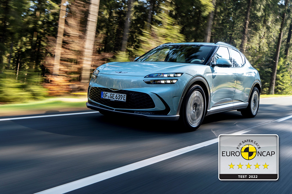 Genesis GV60 received the highest score in the Euro NCAP safety evaluation