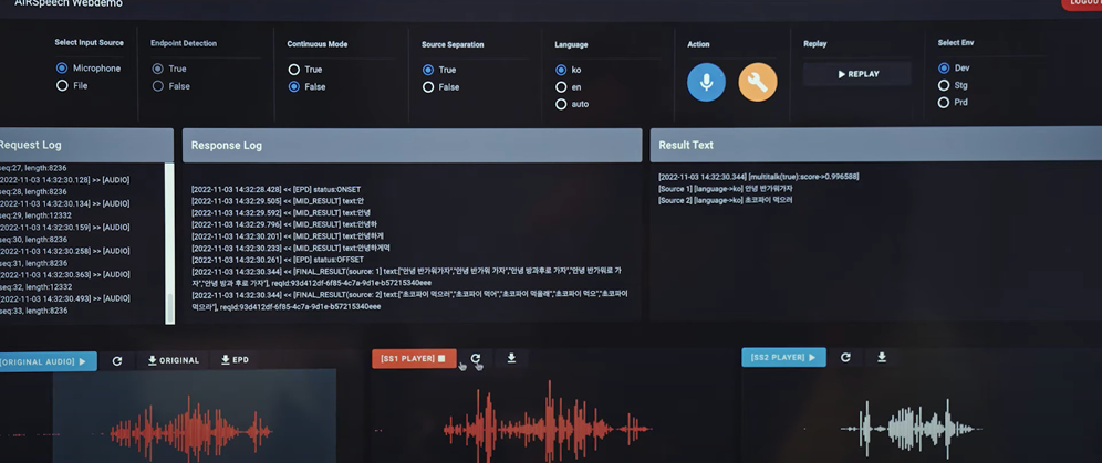 Features of multi-speaker detachable AI voice recognition technology