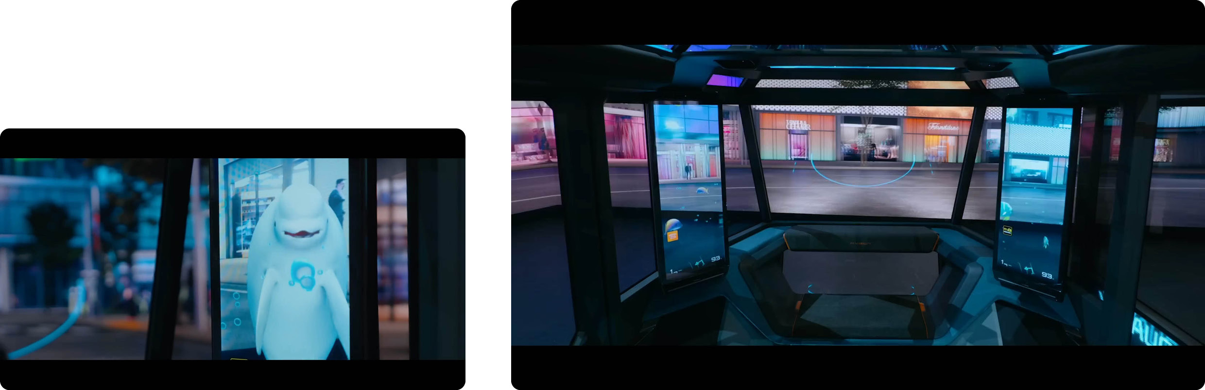 M.Vision's mixed reality display being explained