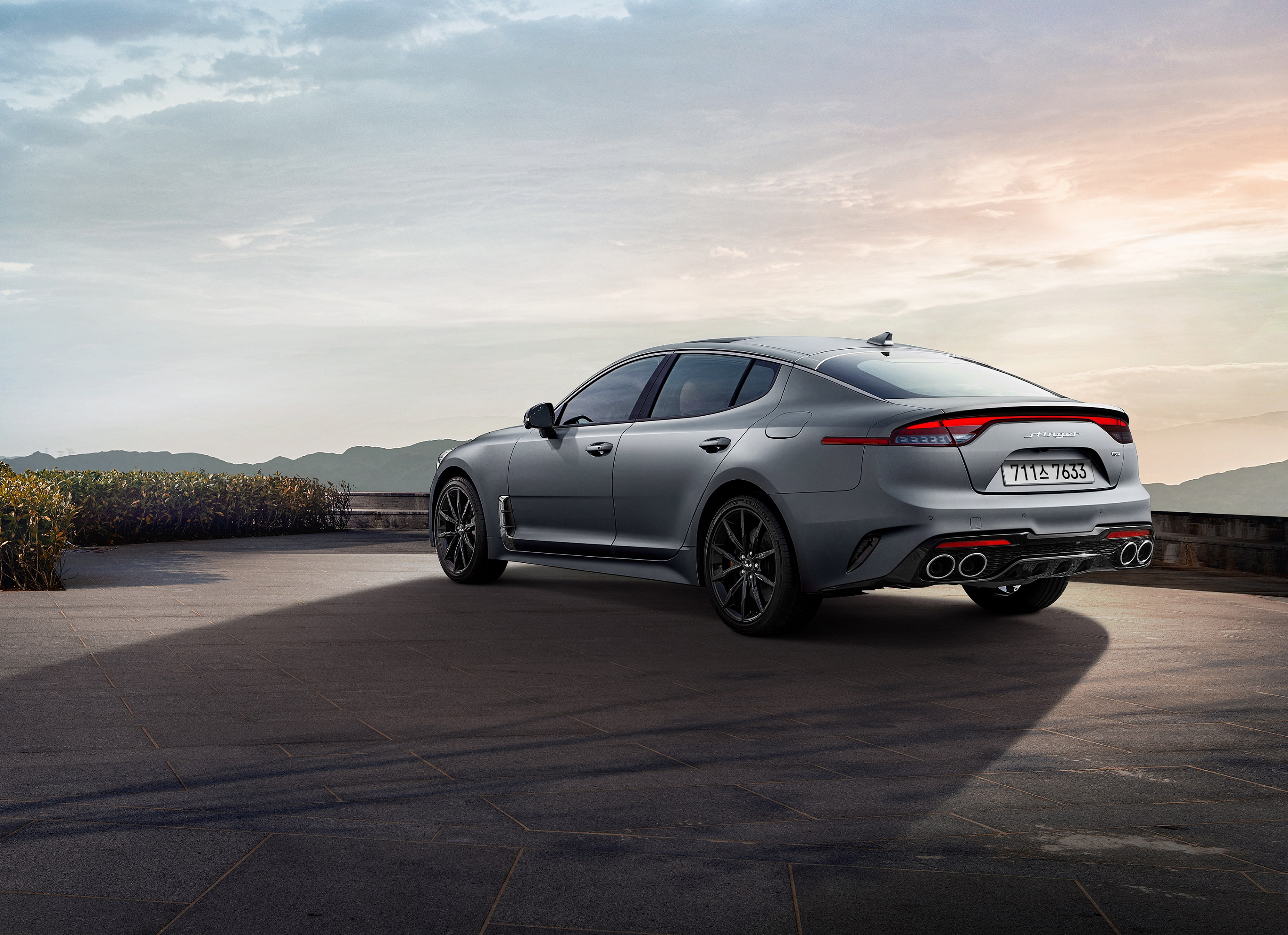 The rear side of the Stinger Tribute Edition