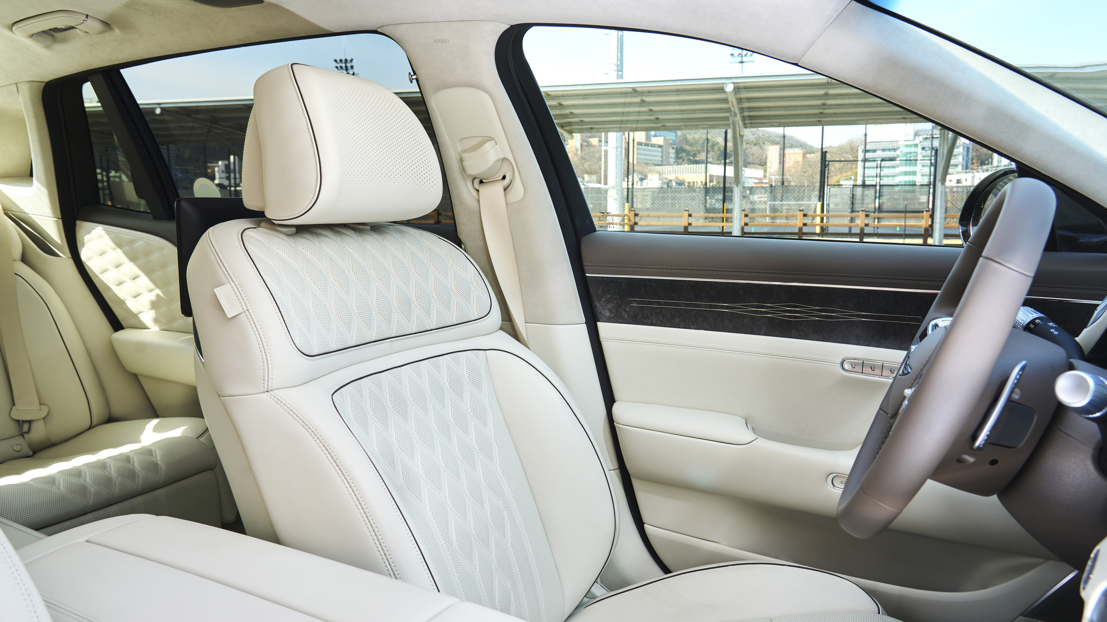 Ergo motion seat developed by Hyundai Transys