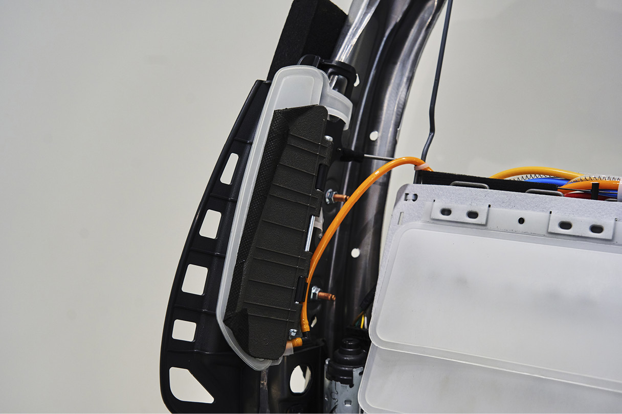 Ergo motion seat developed by Hyundai Transys