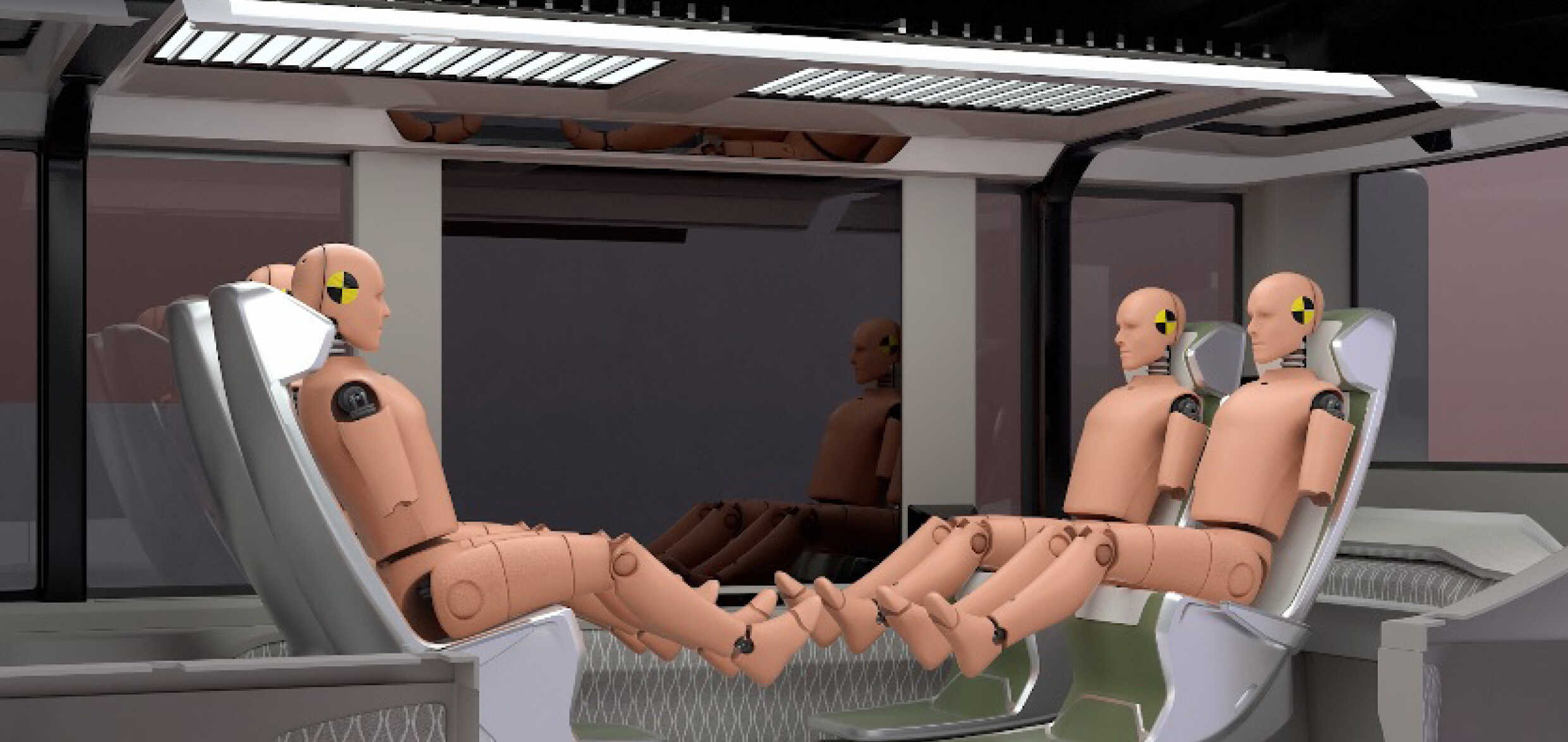 Airbag activation in PBV