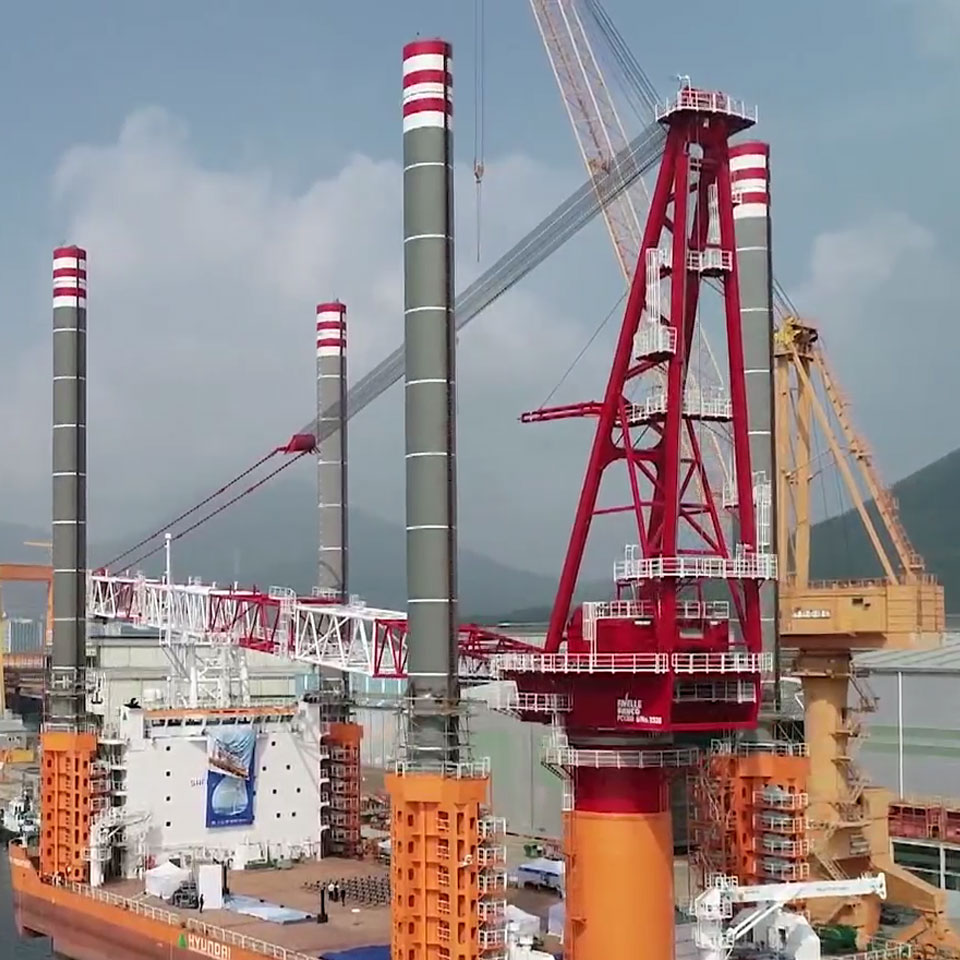 현대스틸산업, 현대프론티어호 출항식