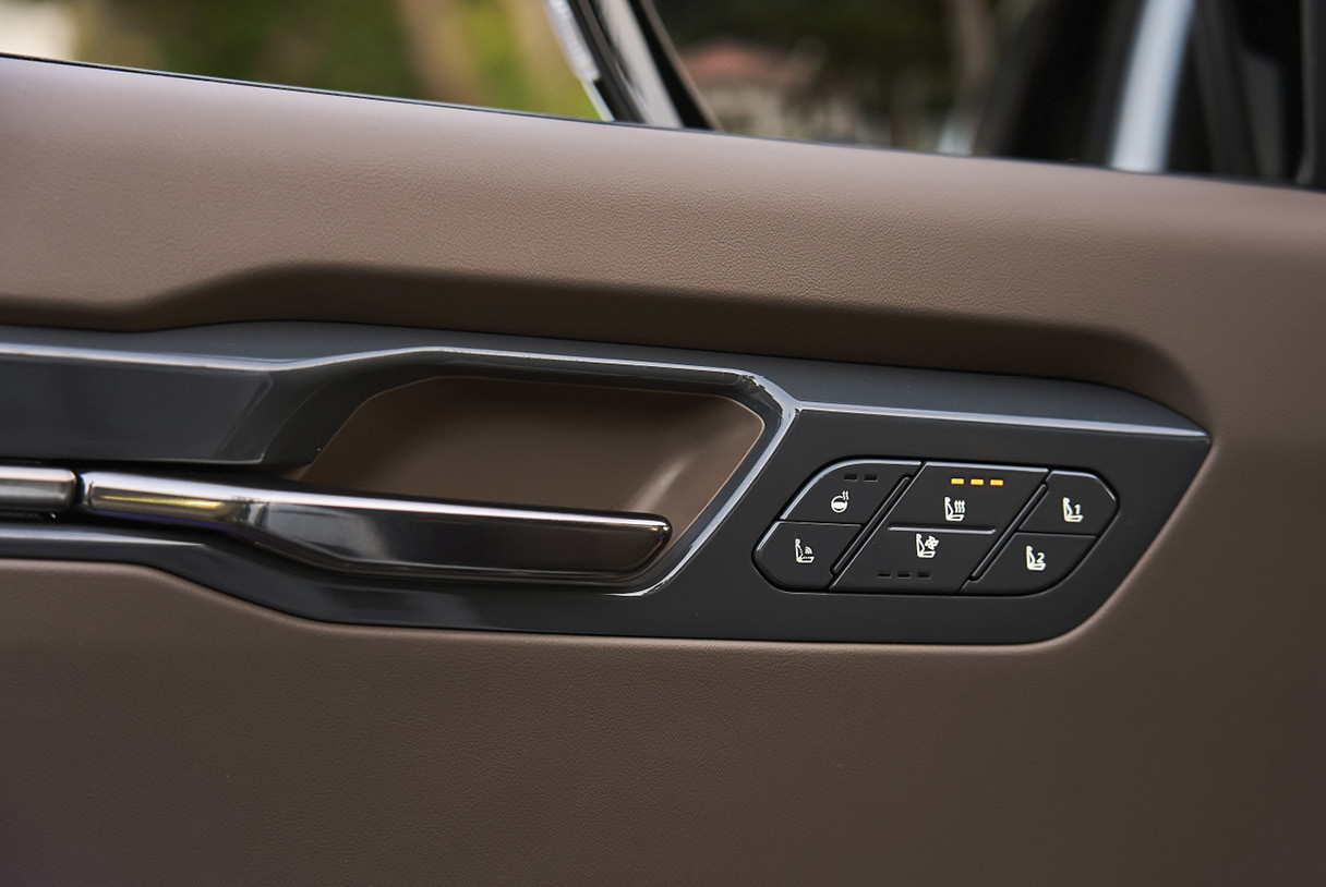 The seat function controller of EV9