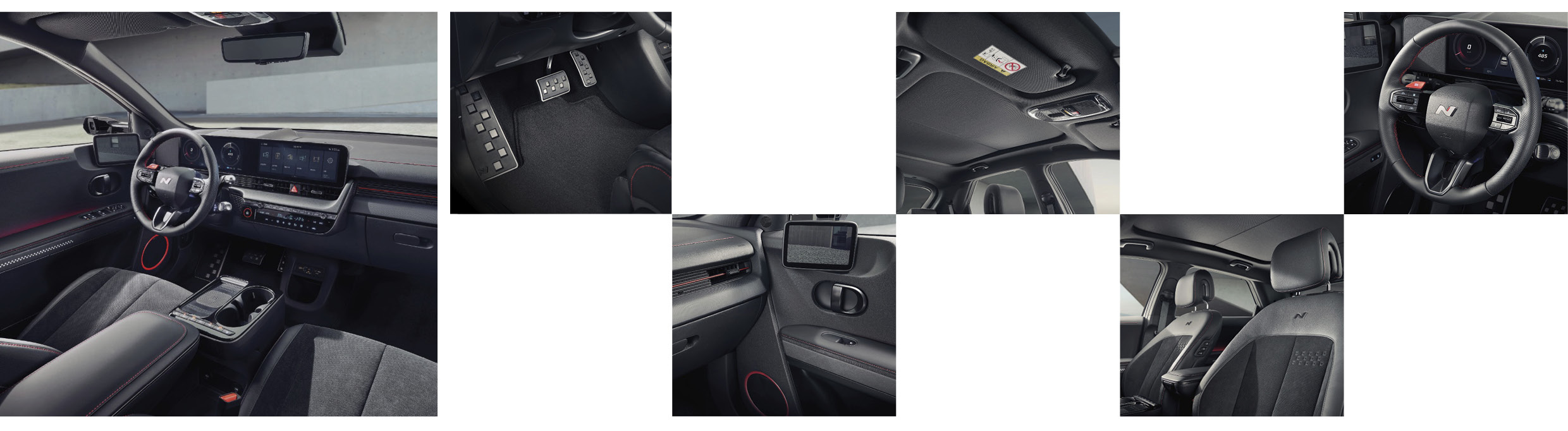 Interior design points of the Ionic 5 N Line