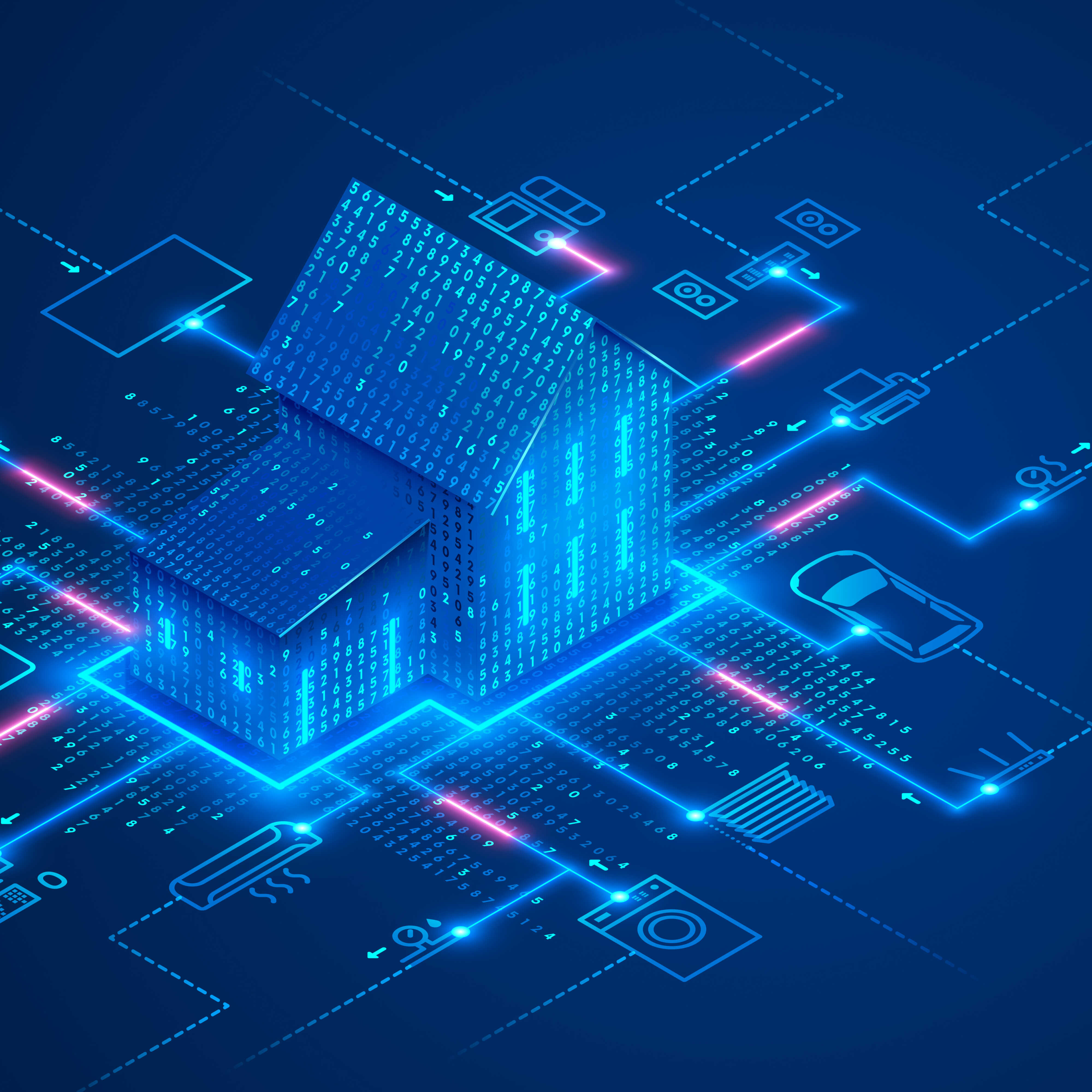 The connection between the house and various elements