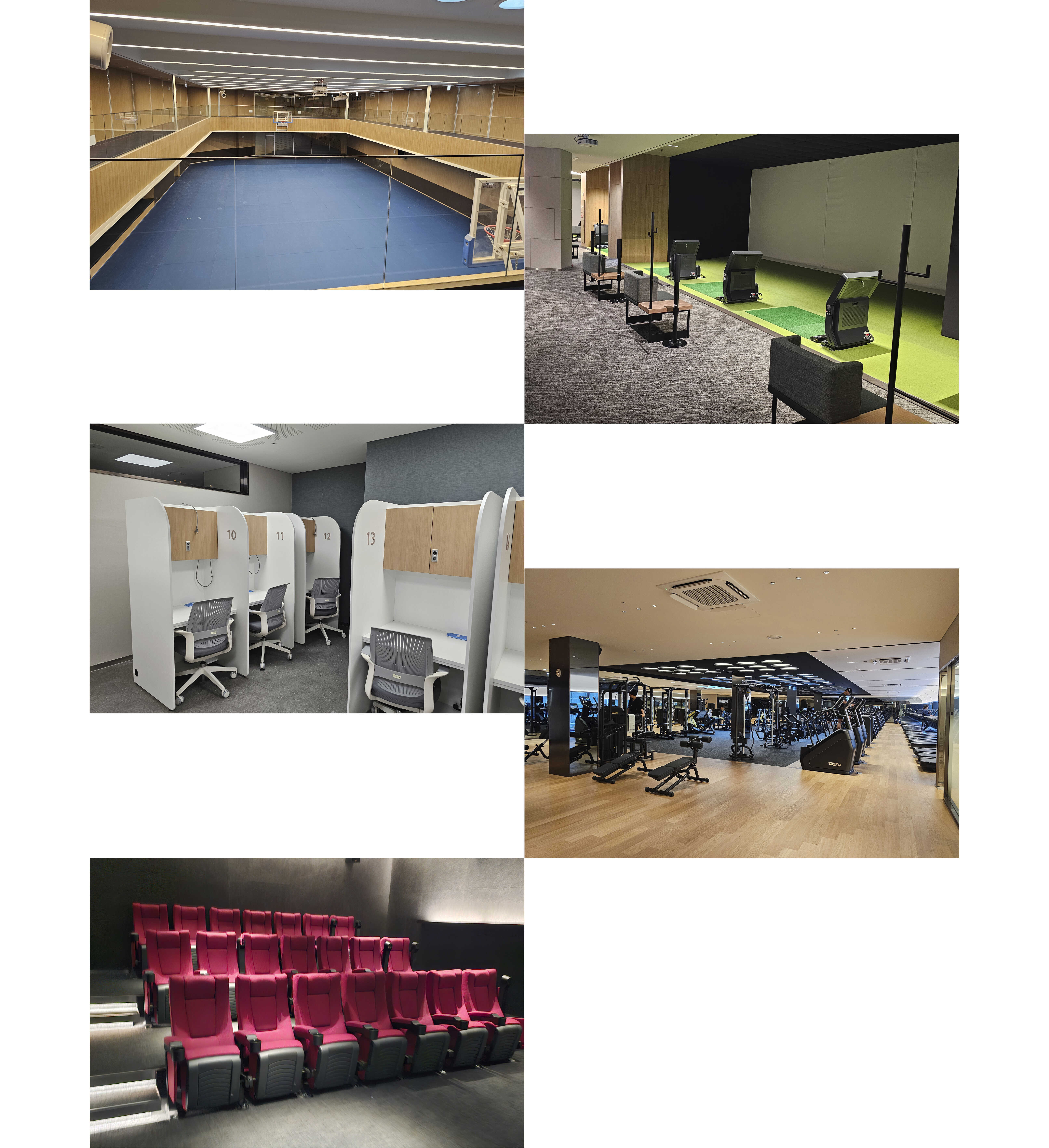 the images of various community facilities