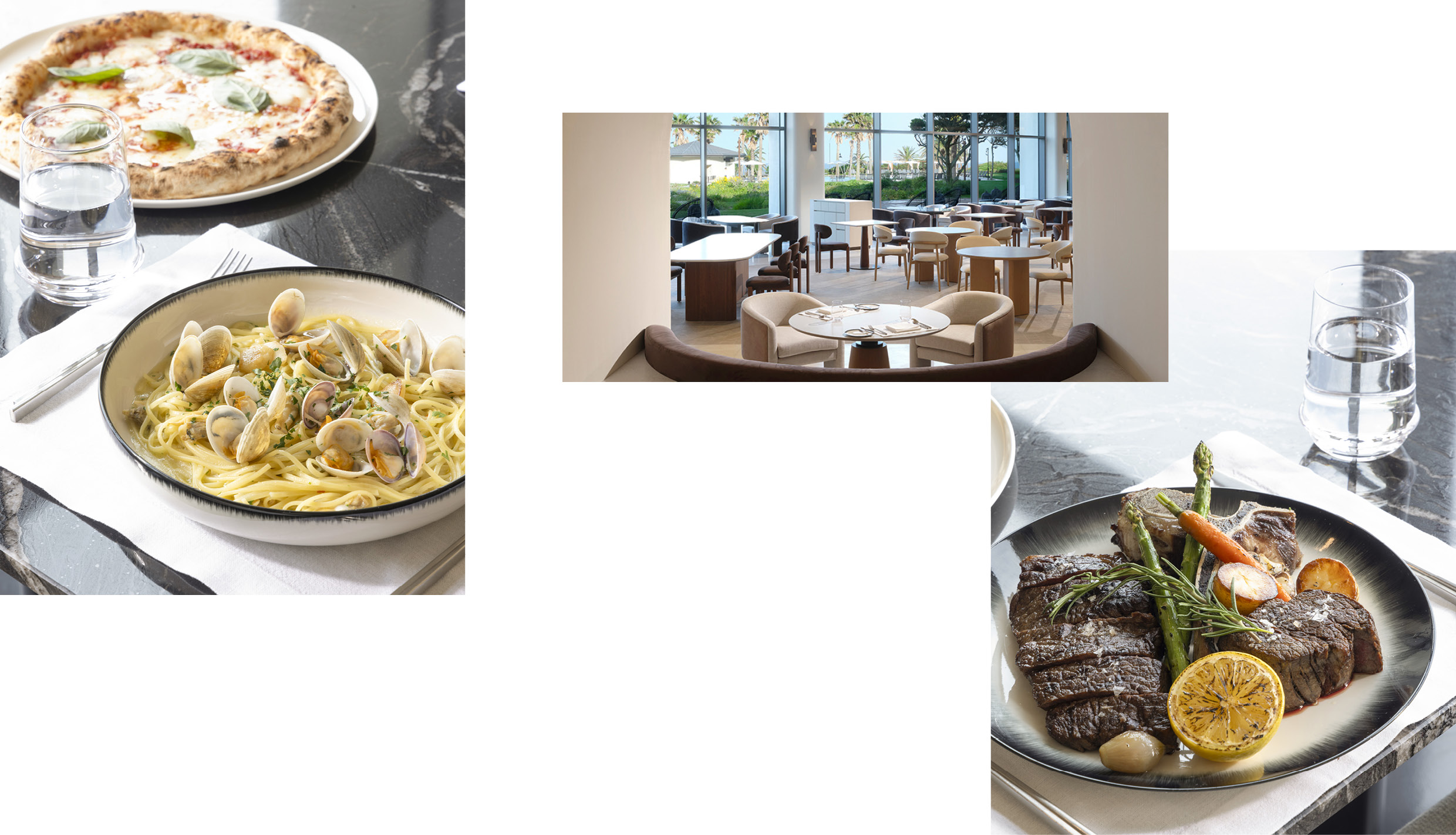 Restaurants and meals inside the resort