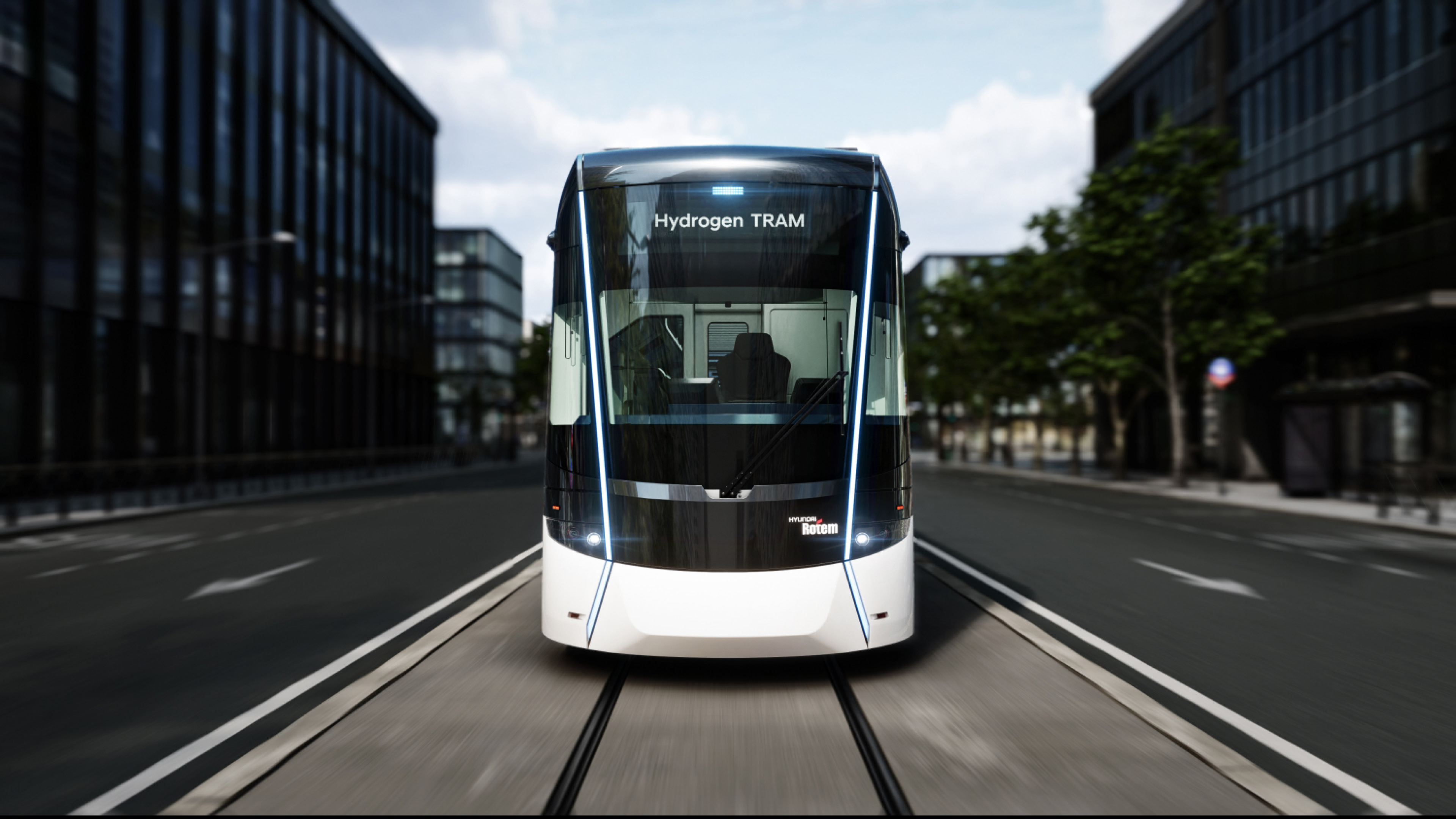 Hyundai Rotem's Hydrogen Fuel Cell Tram