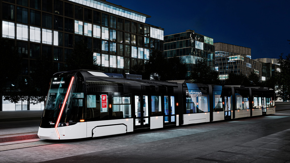Hyundai Rotem's Hydrogen Fuel Cell Tram