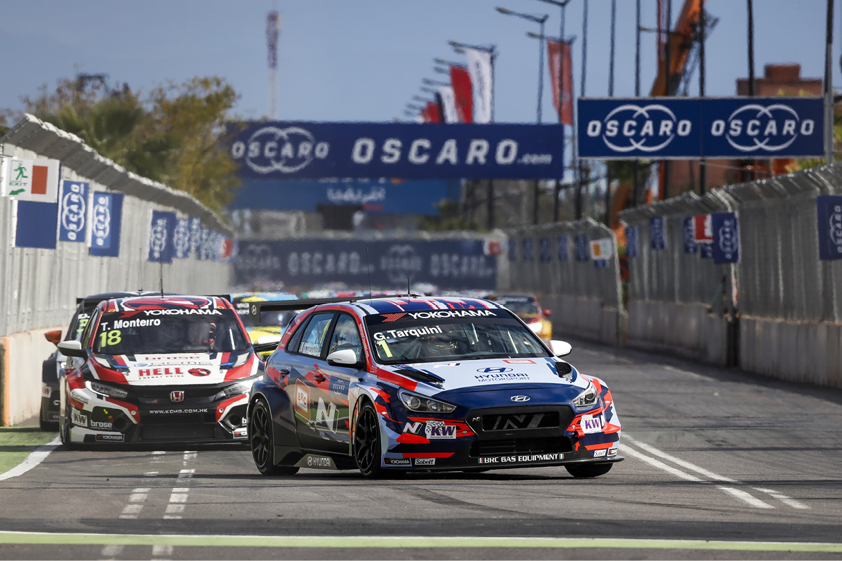 i30 n tcr의 경기 모습