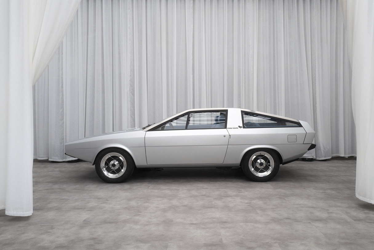 The side part of the Pony Coupe concept