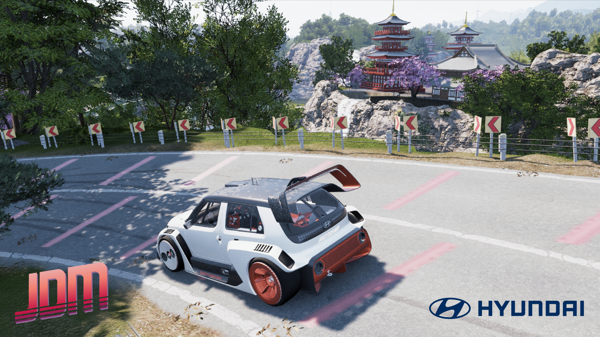 Hyundai Motor Drives into the Virtual Drifting World with INSTEROID Electric Concept Car in JDM: Japanese Drift Master