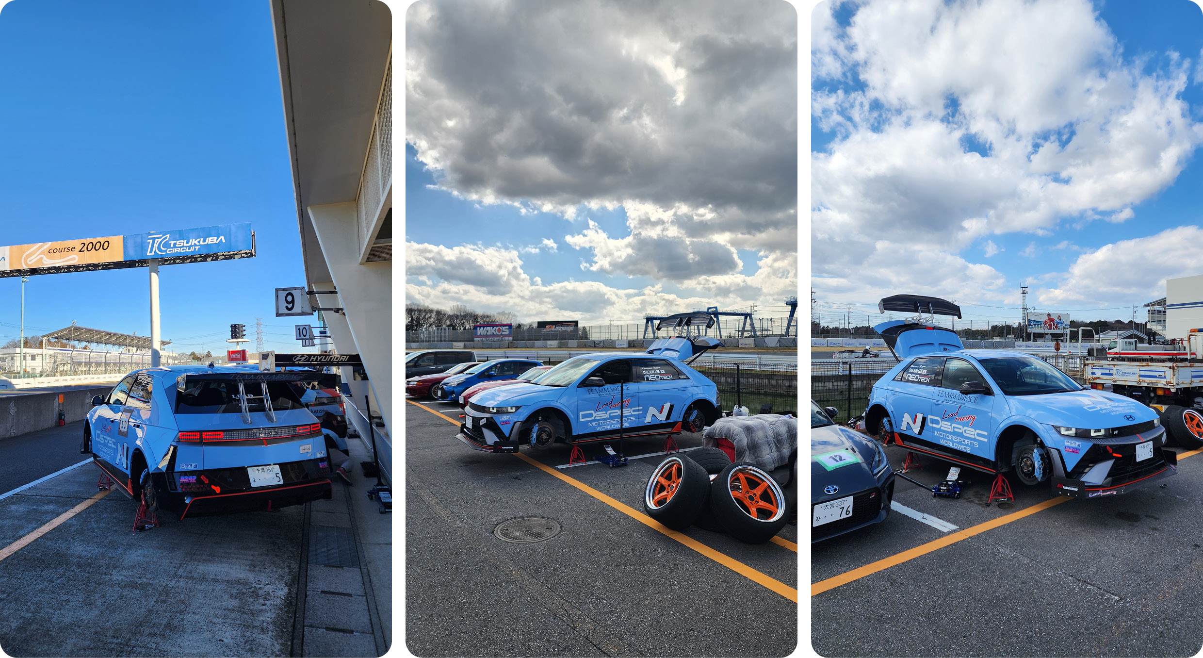 IONIQ 5 N on Tsukuba Circuit