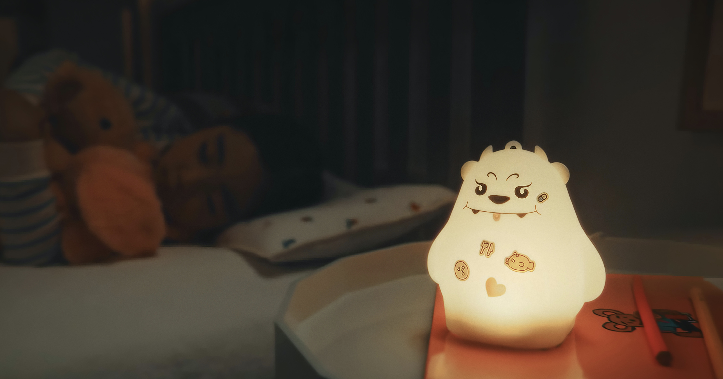 Using the vision pulse tag as a mood light
