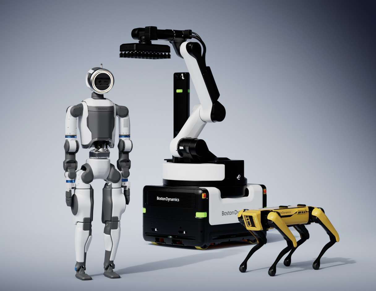 보스턴다이나믹스 로봇들의 모습