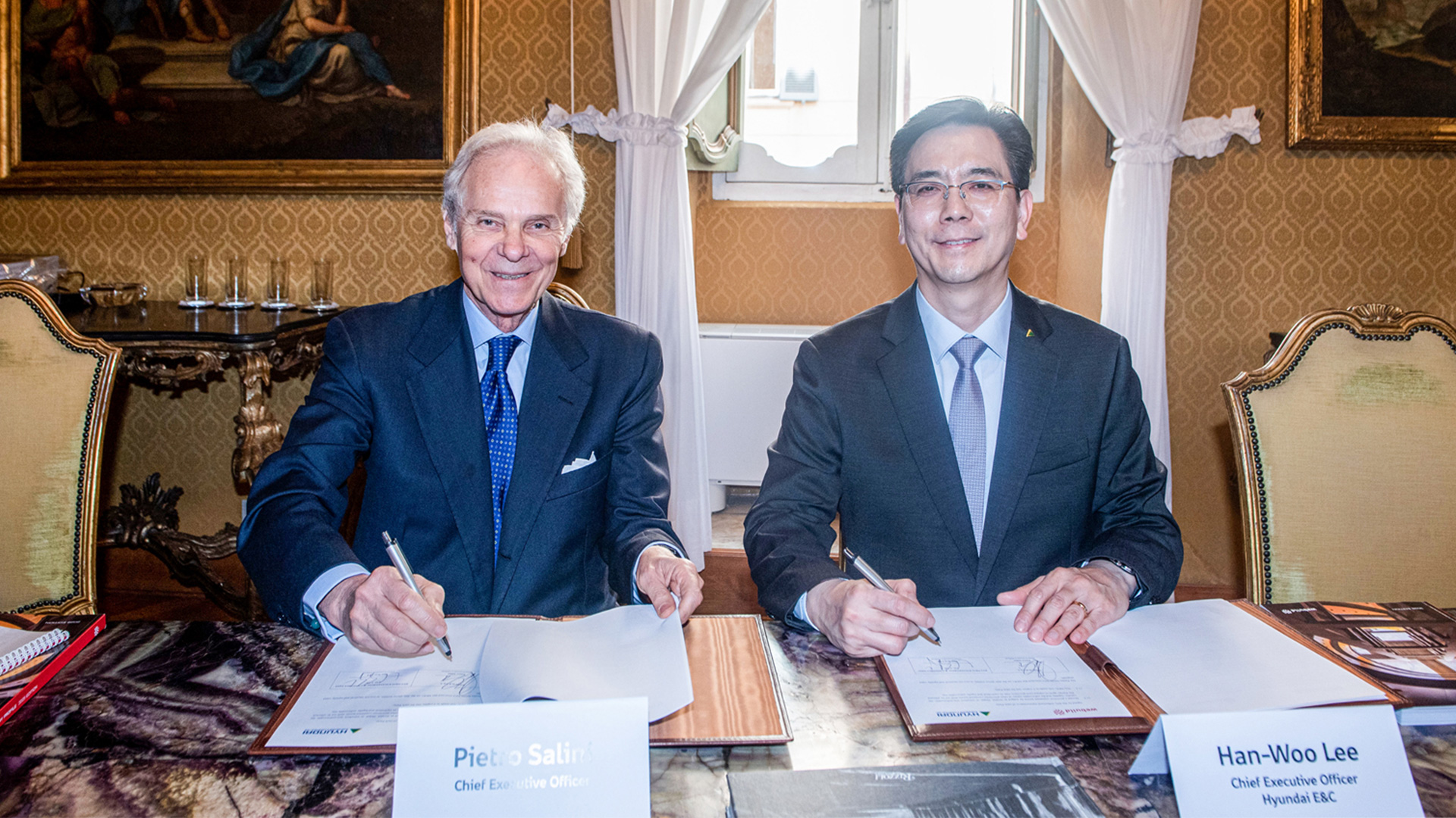 현대건설-위빌드, 대형 인프라·에너지 협력 MOU 체결