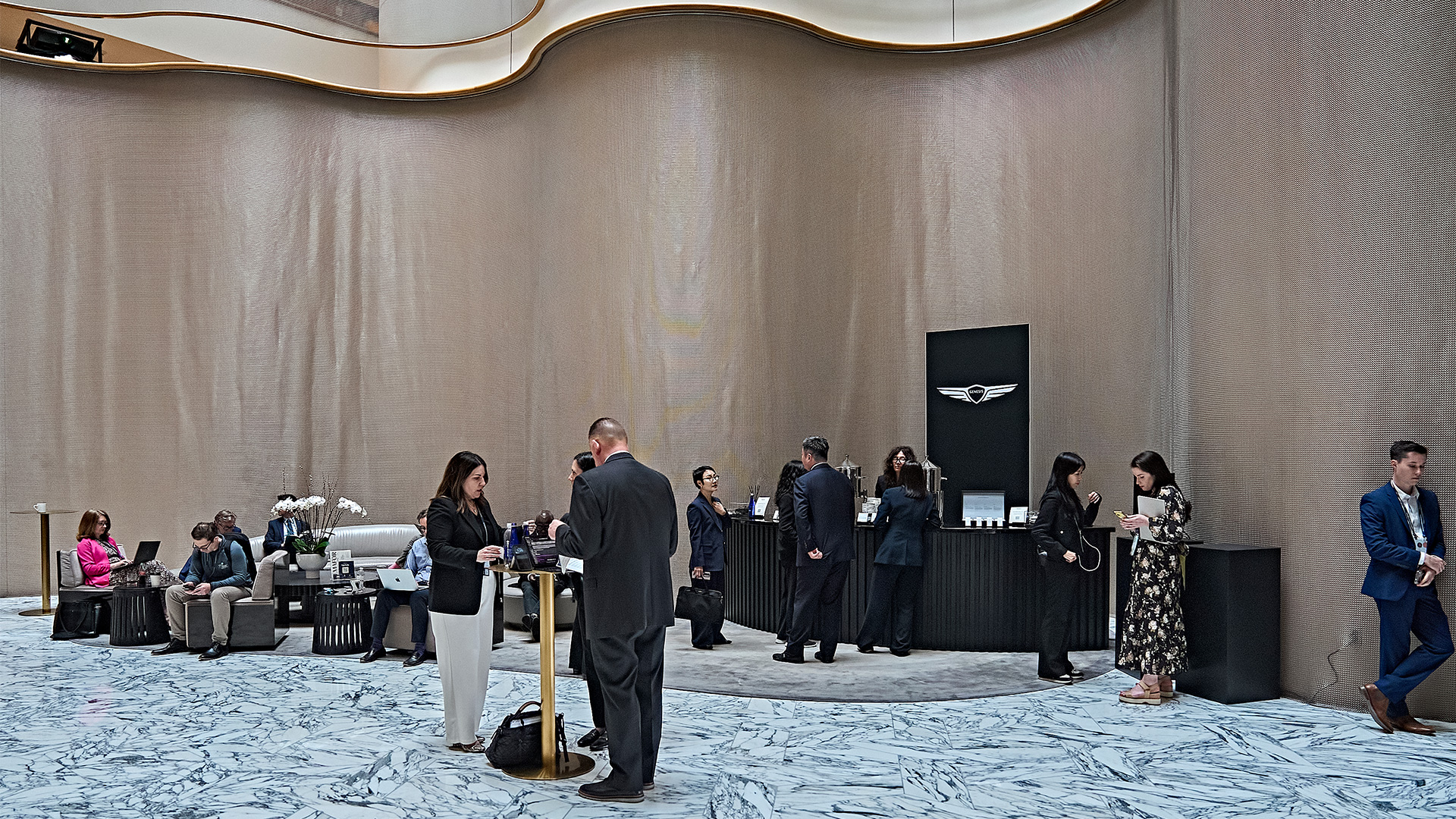 2026 세마포 월드 이코노미 행사장 내 제네시스 브랜드 공간