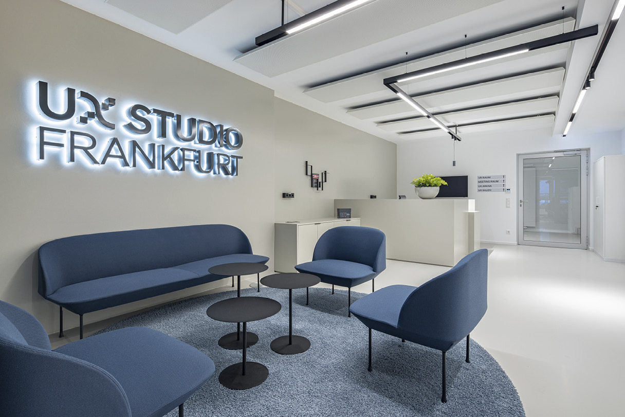 interior of UX studio Frankfurt