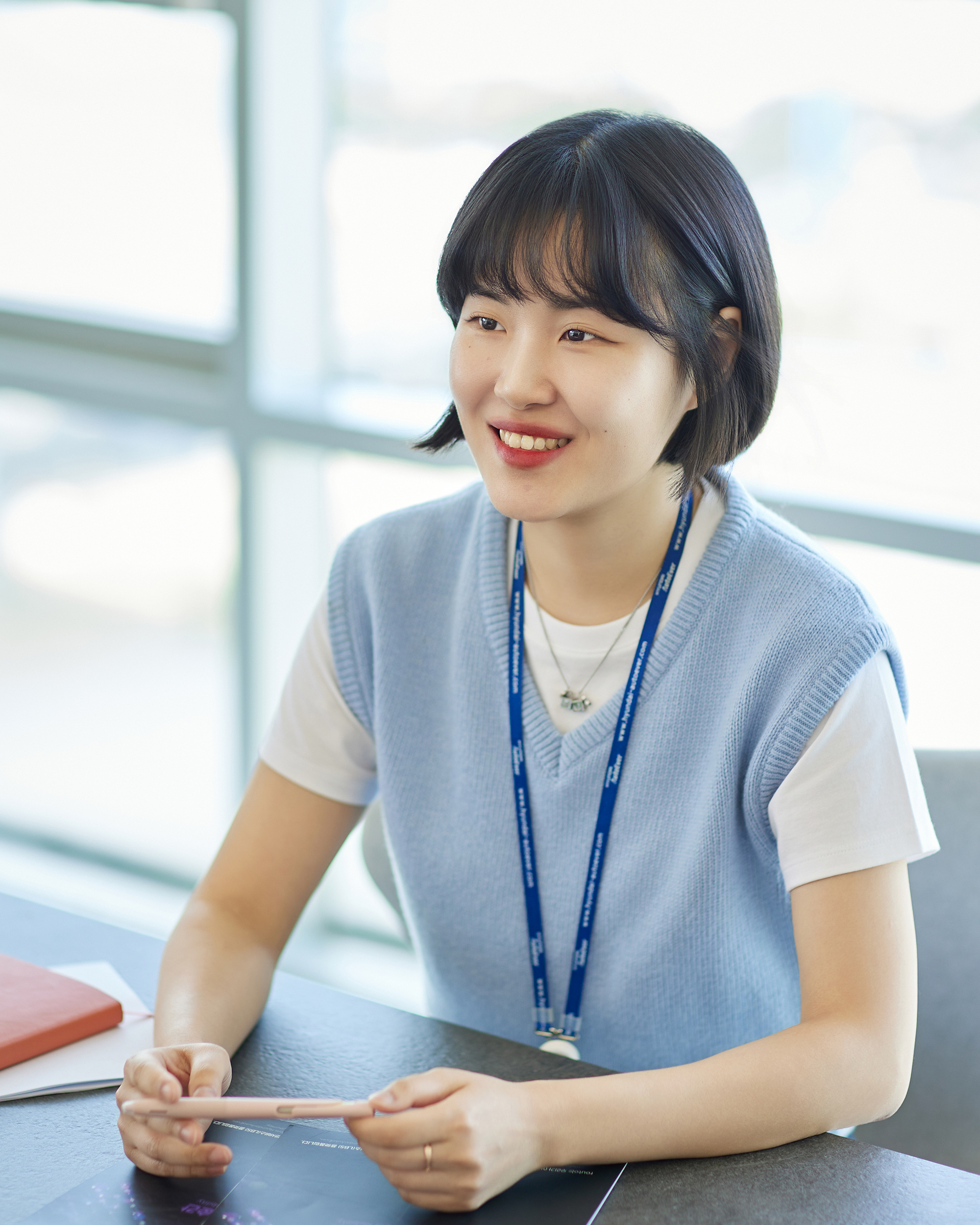 Ye-eun Jeong managers of the Map Service Platform Team at Hyundai AutoEver.