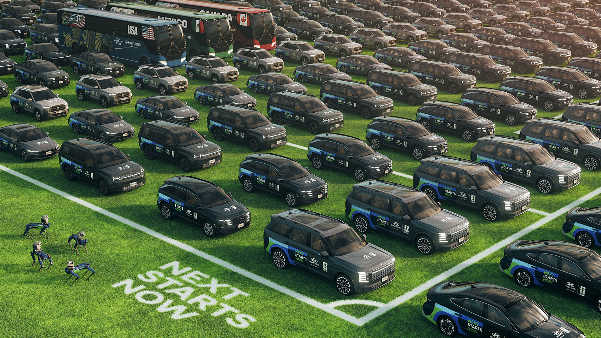 (Image 2) Hyundai Motor Announces Largest-Ever Mobility and Robotics Deployment for FIFA World Cup™
