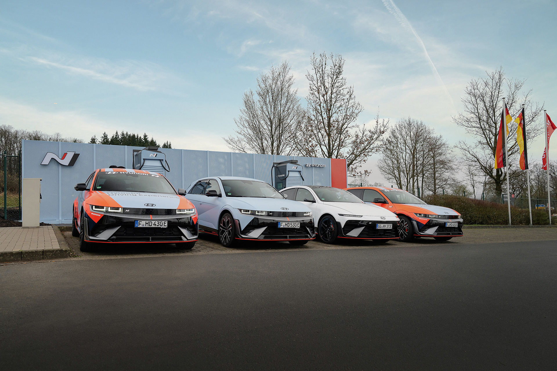 독일 뉘르부르크링 서킷에 만들어진 ‘뉘르부르크링 N 급속 충전소(N Hyper Charger Nürburgring)’