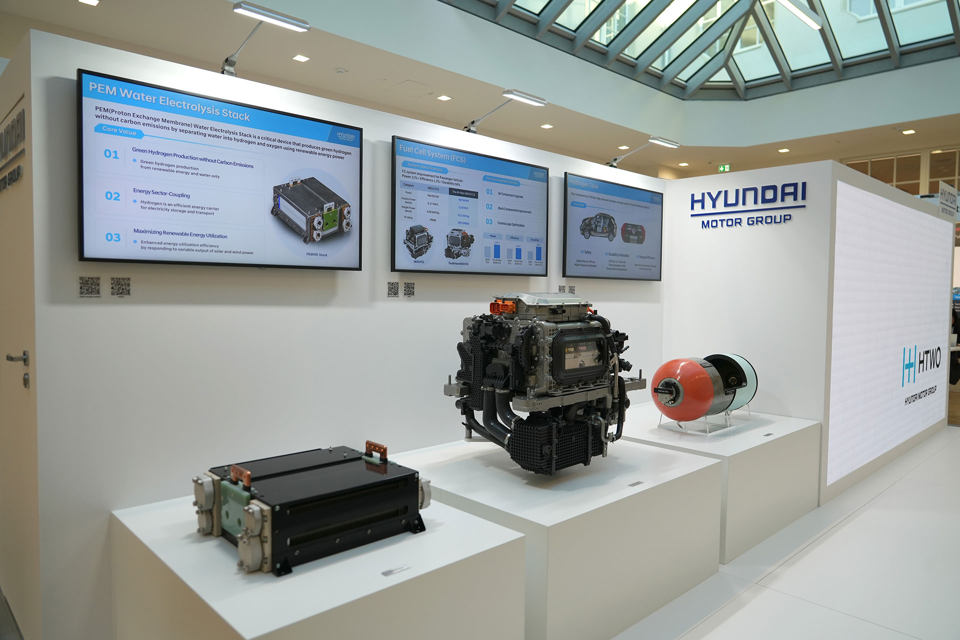 Hyundai Motor Group Booth at the Exhibition