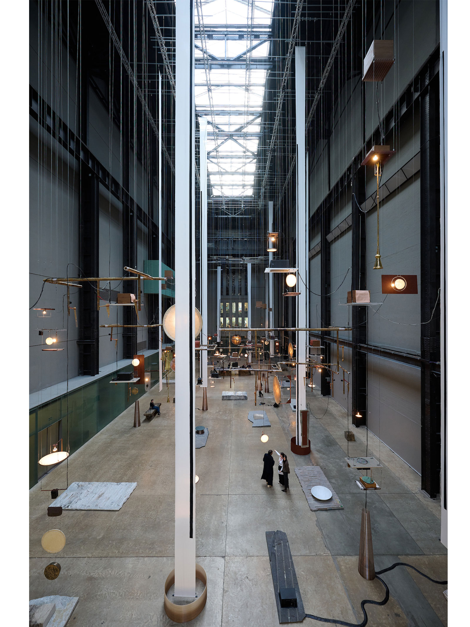 Hyundai Commission: Tarek Atoui: Hold, Installation View at Tate Modern. Photo © Tate (Ben Fisher)